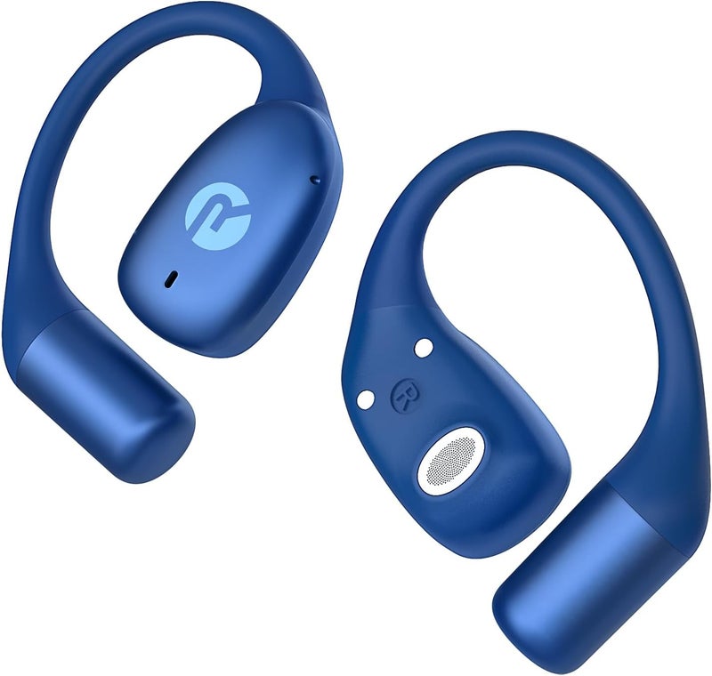Raycon Essential Open Earbuds – True Wireless Open Ear Bluetooth 6.0 Headphones, Ultra-Lightweight, Comfort Hook Design, IPX4 Water Resistant, 36 Hours of Battery Life (Blue) - Image 1